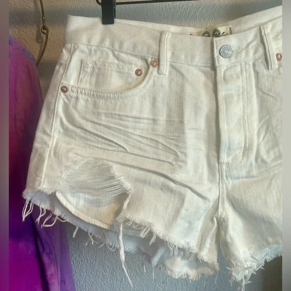 NWT Free People We the Free denim shorts size 28 - Picture 7 of 7